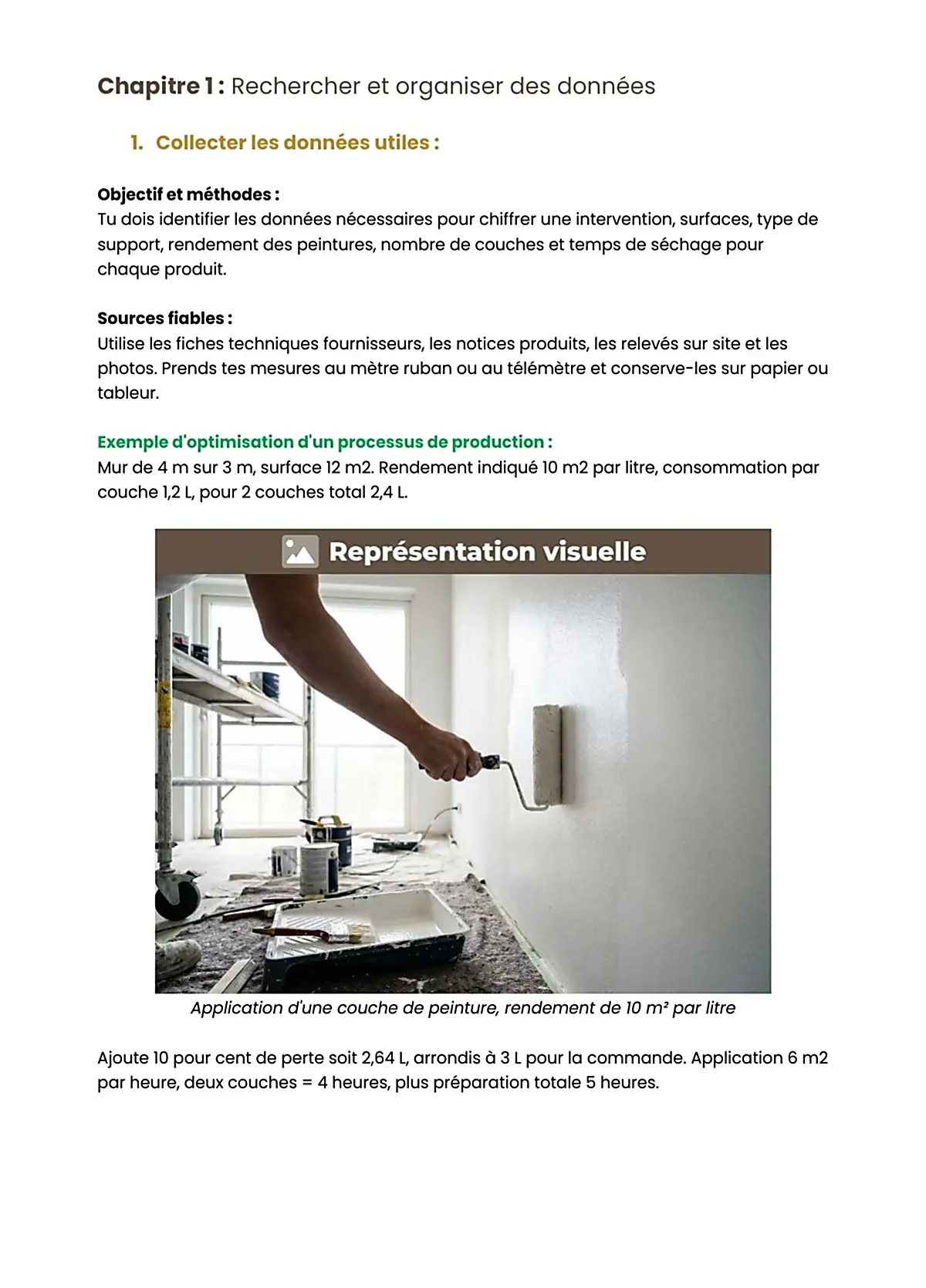 Example Fiche de Révision BP Peintre